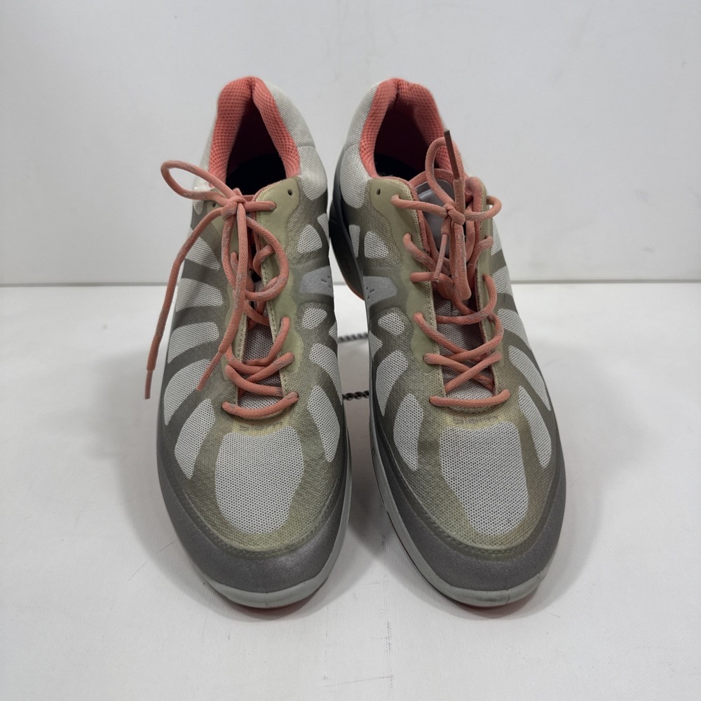 ECCO Women's‎ Biom Gray Green Peach Reflective Shoes Sz 7-7 1/2 EU 38 - Picture 2 of 10